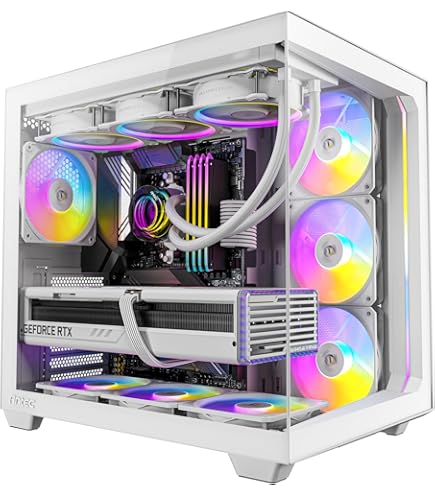Amazon.com: PCCOOLER CPS - C3 T500 ARGB White - Mid Tower - Gaming